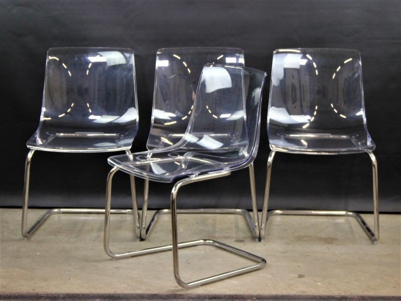 Set van 4 Tobias Ikea stoelen